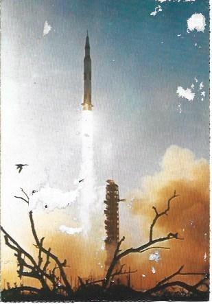 POSTAL L01660: Cohete espacial