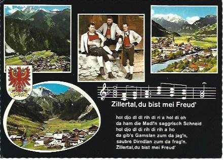 POSTAL L01636: Cancion del Tirol