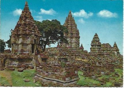 POSTAL L01621: Templo de Prambanan 