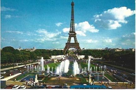 POSTAL L01625: Panoramica de la Tour Eiffel en Paris