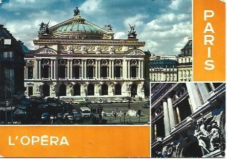POSTAL L01990: Opera de Paris