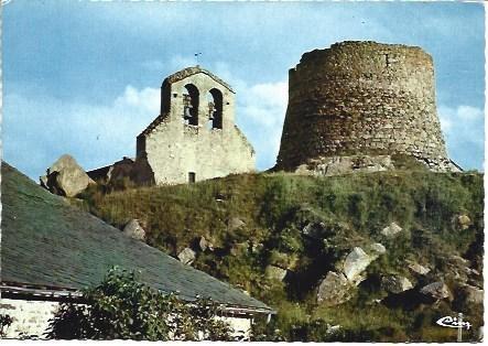 POSTAL L01991: Torre de La Llagonne, Francia