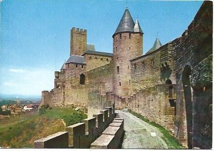 POSTAL L01994: Muralla de Carcassone, Francia