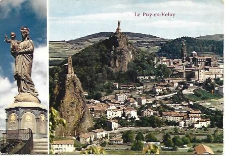 POSTAL L01996: Vista general de Le Puy en Velay