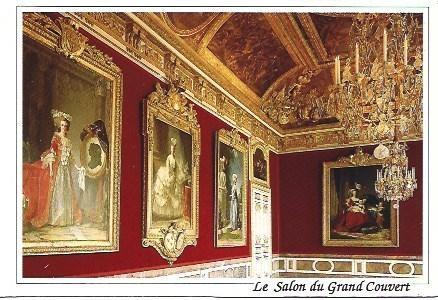 POSTAL L02004: Salon del Apartamento de la Reina de Versalles