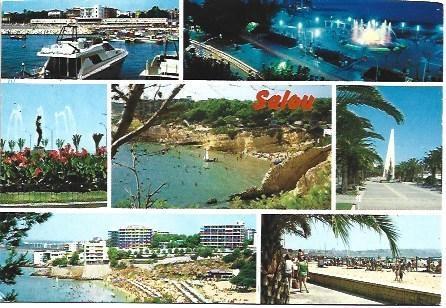 POSTAL L01941: Vistas de Salou, Tarragona