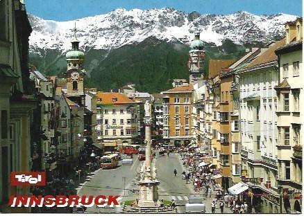 POSTAL L01942: Vista general de Innsbruck, Austria
