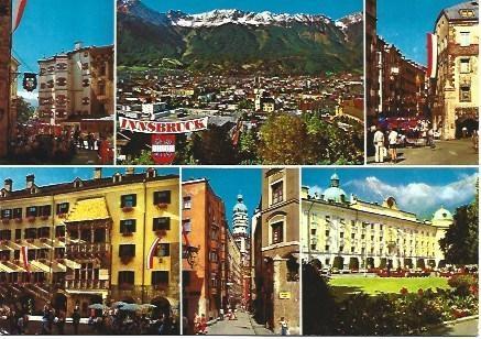 POSTAL L01946: Aspectos de Innsbruck, Austria