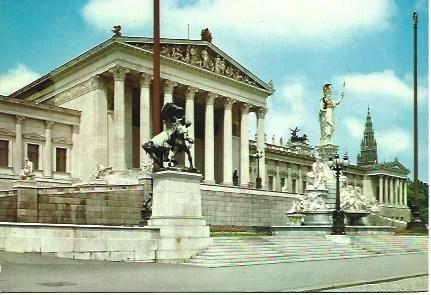POSTAL L01957: Parlamento de Viena, Austria
