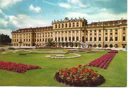 POSTAL L01958: Castillo de Schonbrunn de Viena