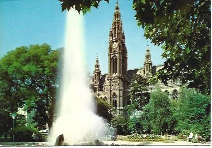 POSTAL L01959: Ayuntamiento de Viena, Austria