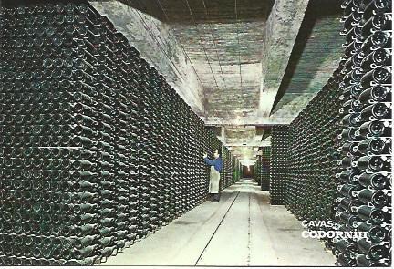 POSTAL PUBLICITARIA L01963: Cavas Codorniu