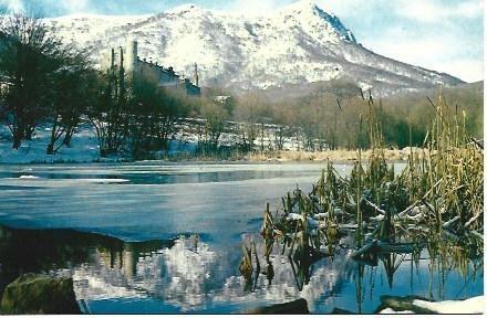 POSTAL L02051: Hotel y lago de Santa Fe del Montseny