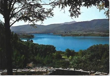 POSTAL L02057: Vista general del Llac de Banyoles
