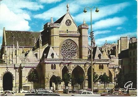 POSTAL L02014: Iglesia de Saint Germain de Paris