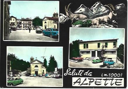 POSTAL L02018: Saludos de Alpette