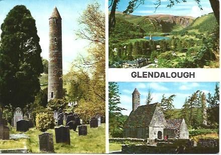 POSTAL L02028: Glendalough. Vistas