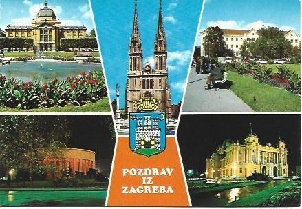 POSTAL L02035: Aspectos de Zagreb