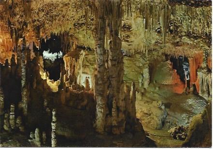 POSTAL L02616: Cuevas dels Hams en Porto Cristo, Mallorca
