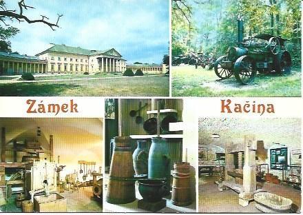 POSTAL L01848: Zamek Kacina