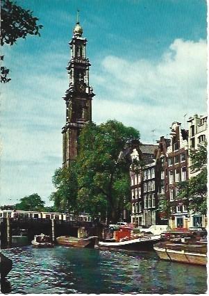 POSTAL L01863: Torre Oeste de Amsterdam