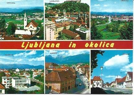 POSTAL L01809: Aspectos de Liubiana, Eslovaquia