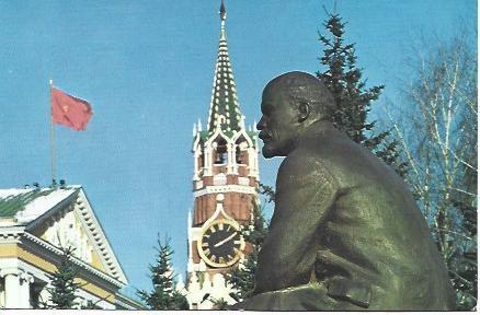 POSTAL L01820: Monumento a Lenin en Moscu