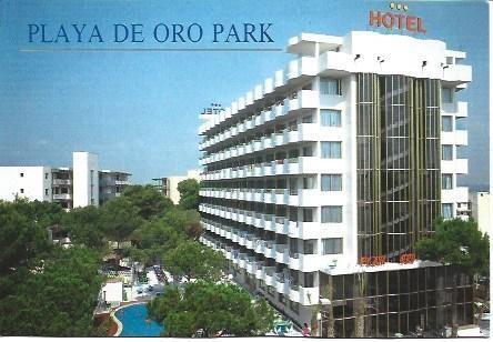 POSTAL L01911: Hotel Playa de Oro en Salou