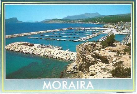 POSTAL L01914: Puerto de Moraira, Alicante