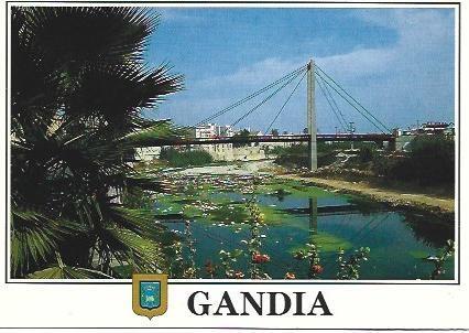 POSTAL L01932: Rio Serpis en Gandia, Valencia