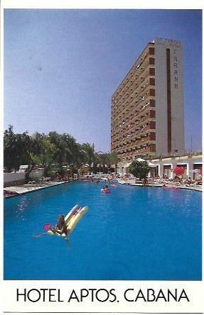 POSTAL L01934: Hotel Apartamentos Cabaña de Benidorm