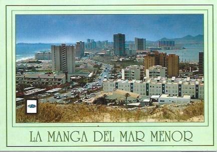 POSTAL L01935: Paseo Gran Via de La Manga del Mar Menor
