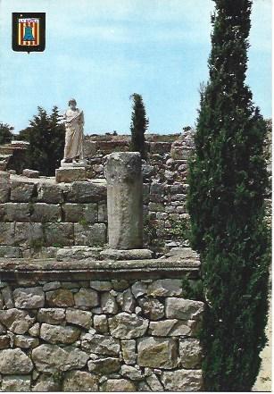 POSTAL L01887: Templo de Esculapio en Empuries