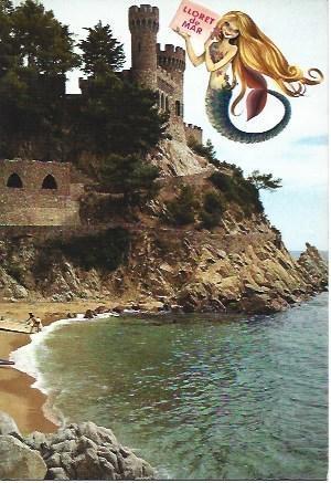 POSTAL L01888: Vista parcial de Lloret de Mar