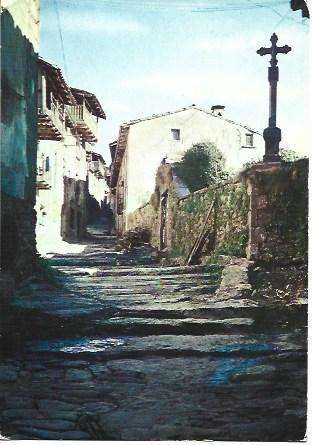 POSTAL L01890: Calle del Fossar en Rupit