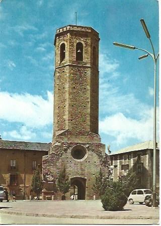 POSTAL L01892: Torre de Santa Maria en Puigcerda