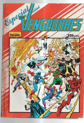 Los Vengadores especial Navidad 1987: Traicion (numerado 1 en trasera)