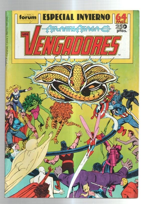 Los Vengadores especial Invierno 1989: Atlantis ataca ((numerado 2 en trasera)