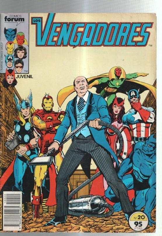 Los Vengadores volumen 1 numero 20: Maton (numerado 1 en trasera)