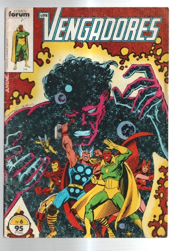 Los Vengadores volumen 1 numero 06: El coleccionista (numerado 2 en trasera)