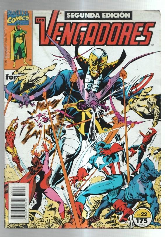 Los Vengadores volumen 1 segunda edicion numero 22: (numerado 1 en la trasera)