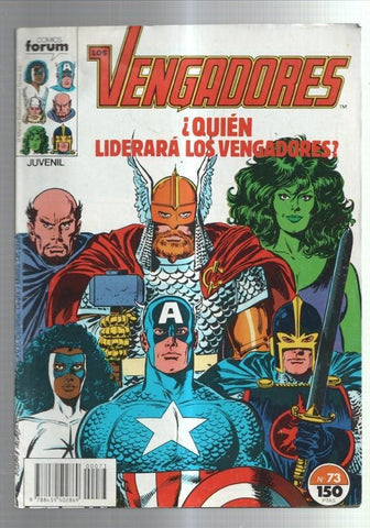 Los Vengadores volumen 1 numero 73: Decision de mando