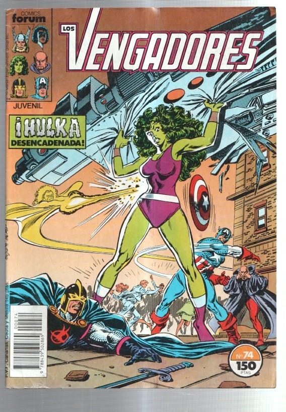 Los Vengadores volumen 1 numero 74: By Gods Betrayed