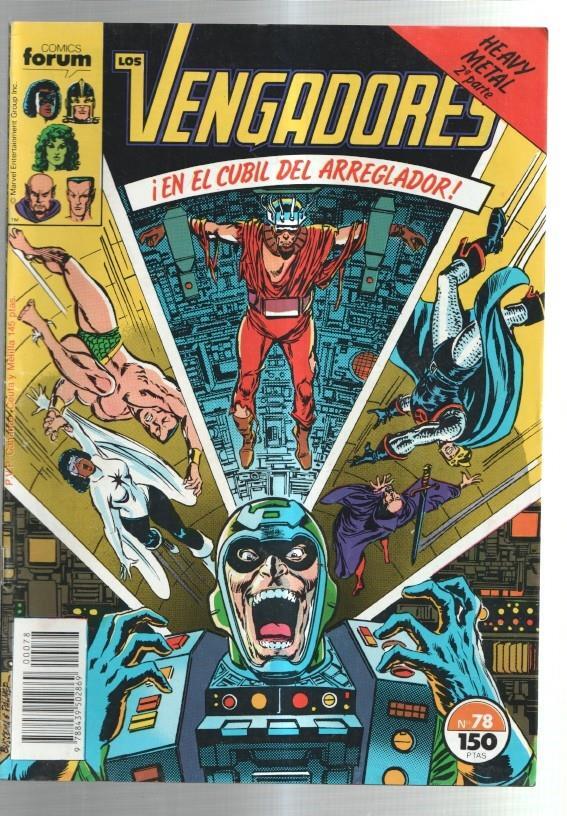Los Vengadores volumen 1 numero 78: Heawy Metal