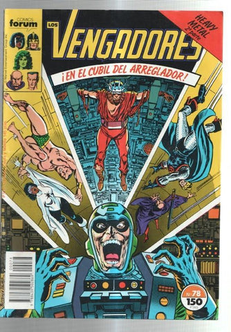 Los Vengadores volumen 1 numero 78: Heawy Metal