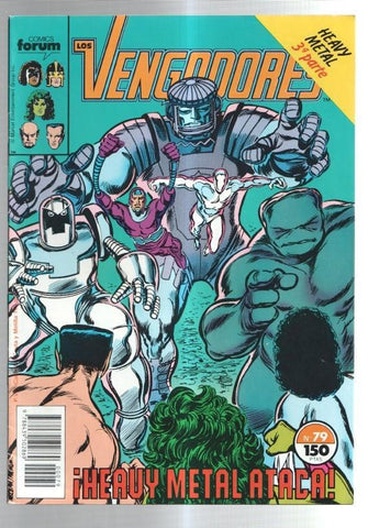 Los Vengadores volumen 1 numero 79: Heawy Metal