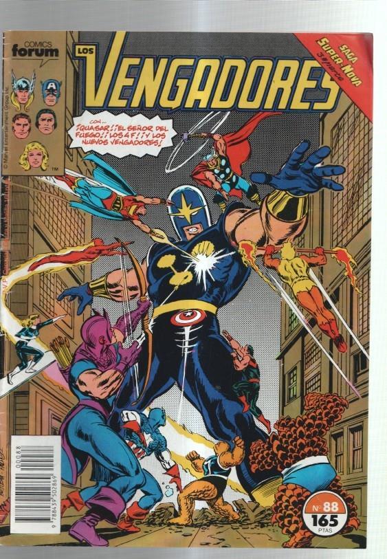 Los Vengadores volumen 1 numero 88: Saga super Nova