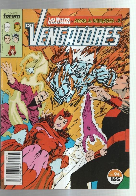 Los Vengadores volumen 1 numero 04: Actos de venganza (numerado 1 en trasera)