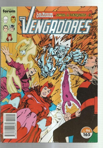 Los Vengadores volumen 1 numero 04: Actos de venganza (numerado 2 en trasera)