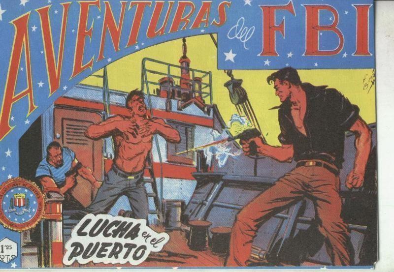 Aventuras del FBI facsimil numero 086: Lucha en el puerto